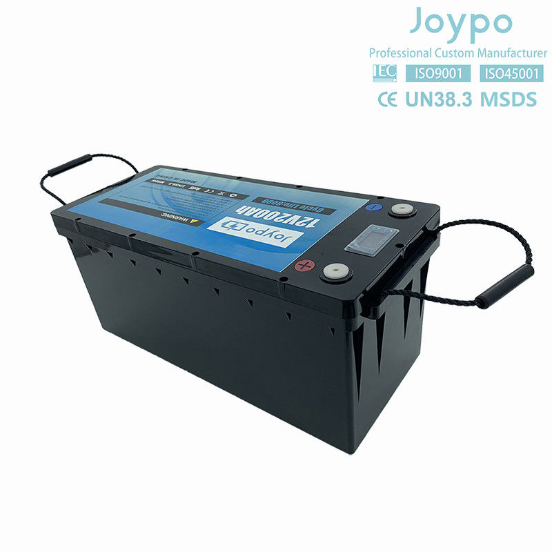 RV Camper Long Life LFP Lifepo4 Battery 12V 24V 100Ah 200Ah With Smart BMS