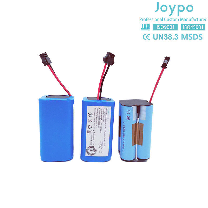 18650 Rechargeable OEM Lithium Battery Pack 14.4V 2800mAh For Robot Vacuum Cleaner