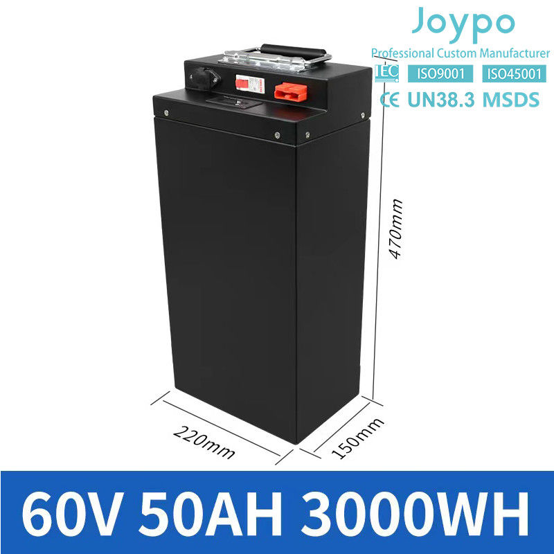 60V Electric Scooter Lithium Battery 20AH 30AH 40AH 50AH For 2 / 3 Wheels Vehicle