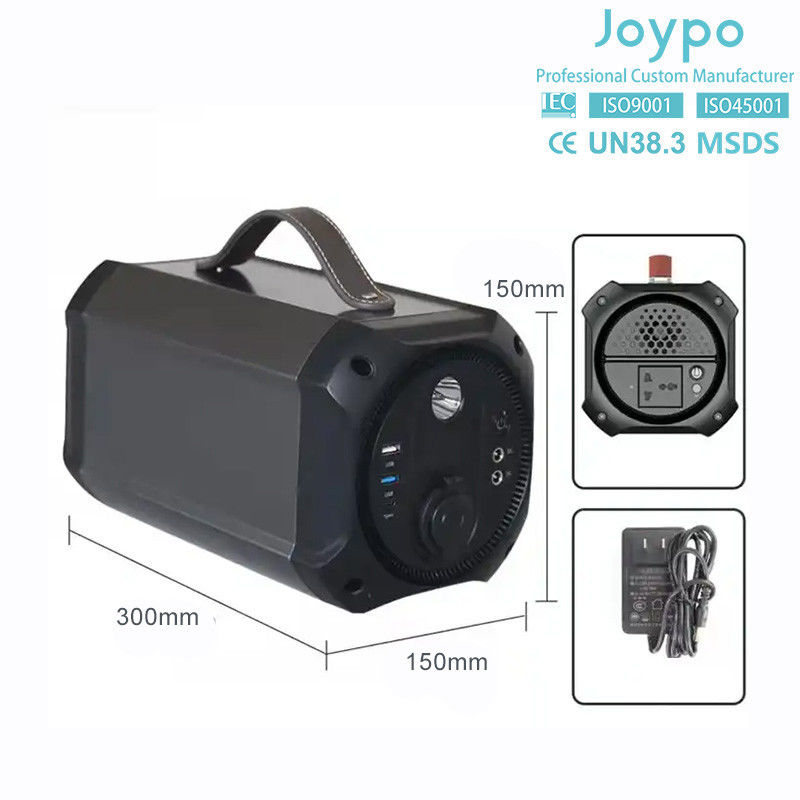 Lightweight Portable Power Solar Generator 300W 490Wh Lithium Ion Battery Power Station
