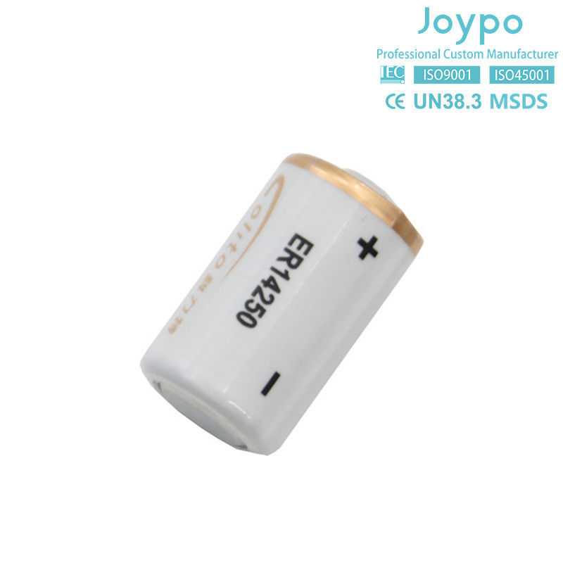 Disposable ER14250 Lithium Battery 3.6V 1.2Ah Lithium Cell For Electricity Meter