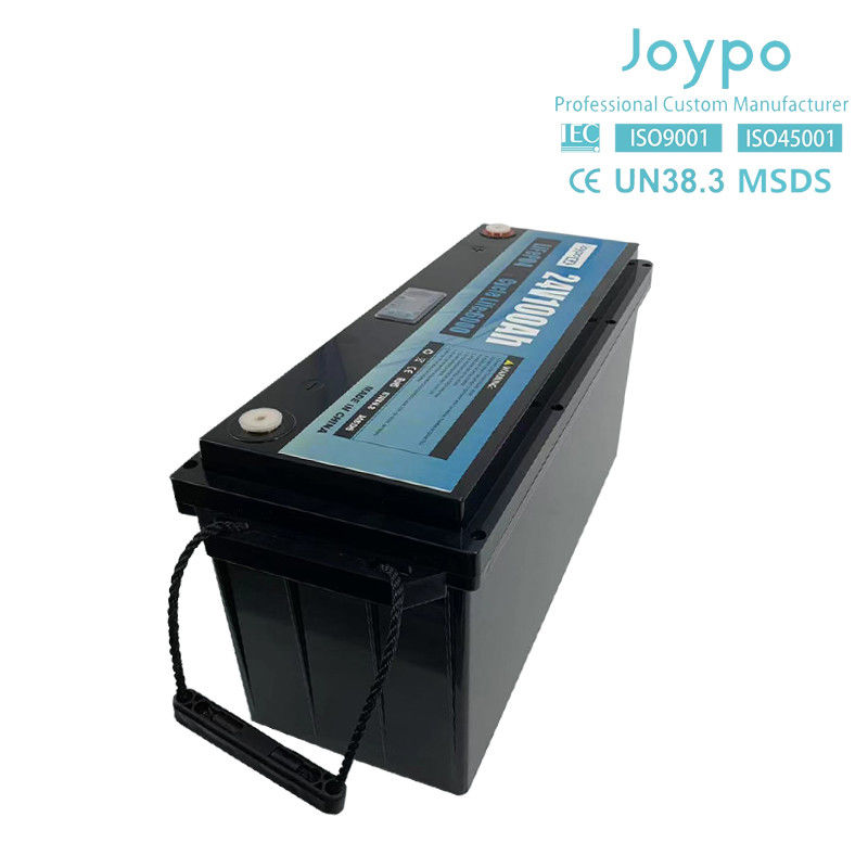 Smart BMS Long Life 24V 100Ah Lithium Ion Battery RV Camper Lifepo4 Battery Pack