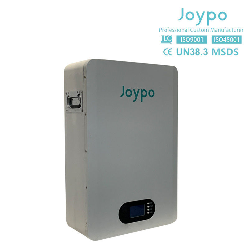 Home 16S1P Power Wall Battery LiFePO4 Li Ion Solar Battery For Power Storage System