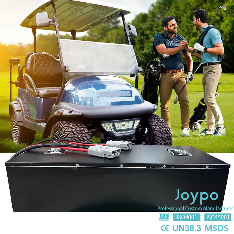 Deep Cycle 72V Lithium Golf Cart Batteries 100Ah 150Ah 200Ah For Security Service Carts