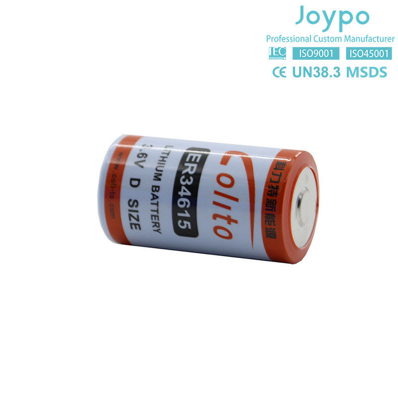 ER34615 3.6V Lithium Battery Cell 19000MAH Long Life Lithium Thionyl Chloride Battery