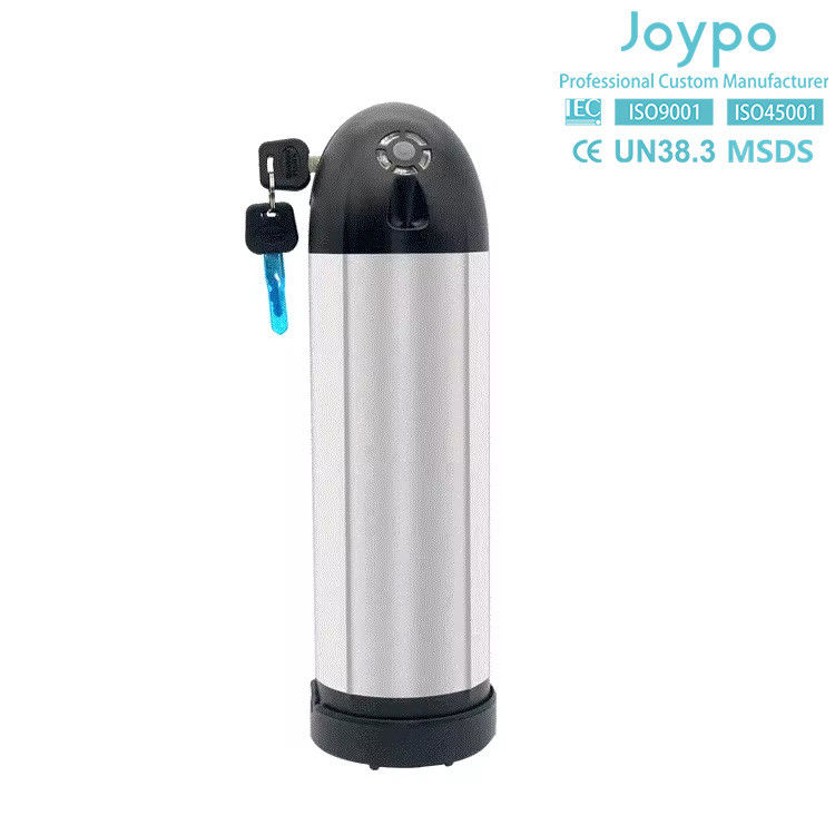 36V 10Ah Lithium Ion E Bike Water Bottle Battery Rechargeable NMC Battery Type