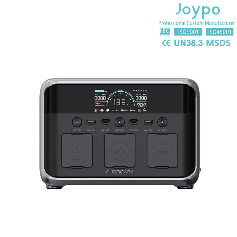 Joypo Quick Recharge Portable Electricity Generator 600W 481Wh With Multiple Ports