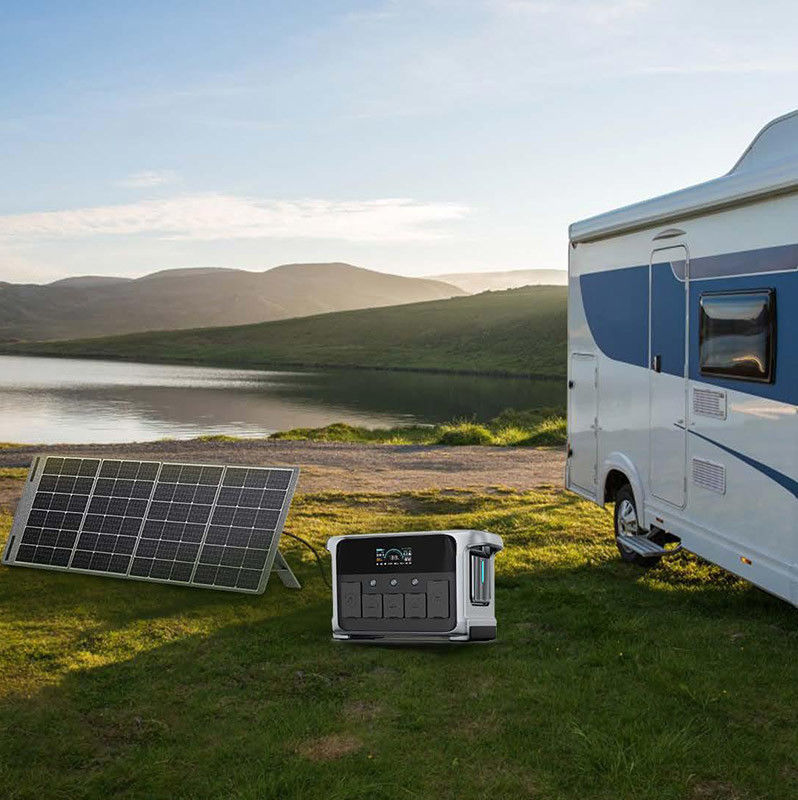 Solar Portable Generator 1200W 1152Wh Uninterruptible Power Supply For Home And Balcony