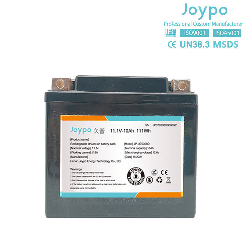 18650 Rechargeable 11.1V Portable Lithium Ion Battery Pack For Medical Devices