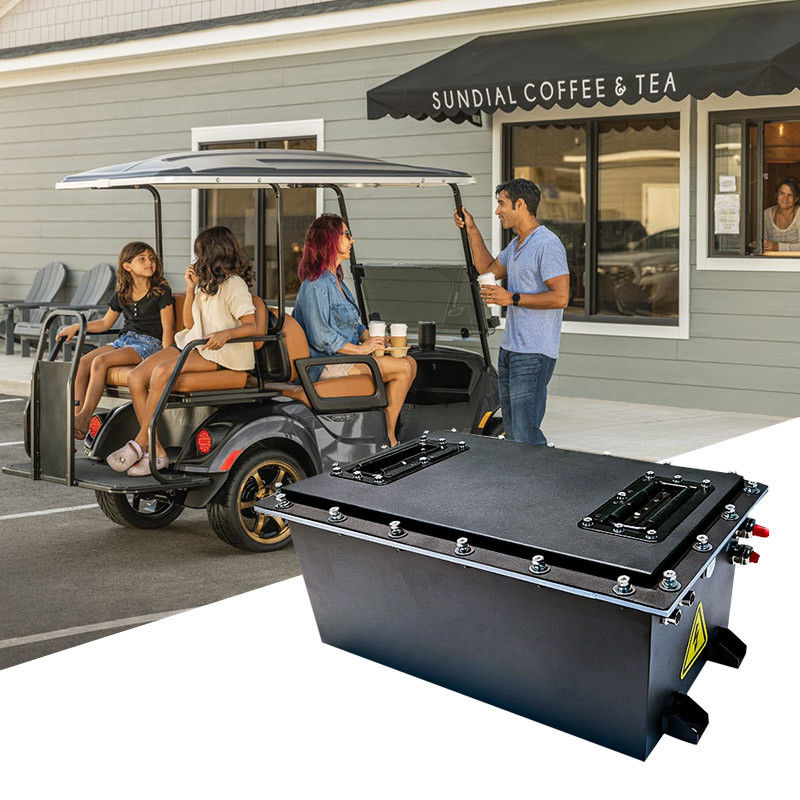 165Ah 48V LiFePO4 Golf Cart Battery Drop In Replacement For Yamaha Lead Acid Battery