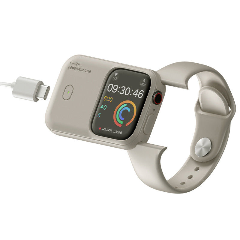 Apple Watch Power Bank 1200mAh Portable Wireless Charger For For Apple Ultra 2 SE 9 8 7 6 5 4