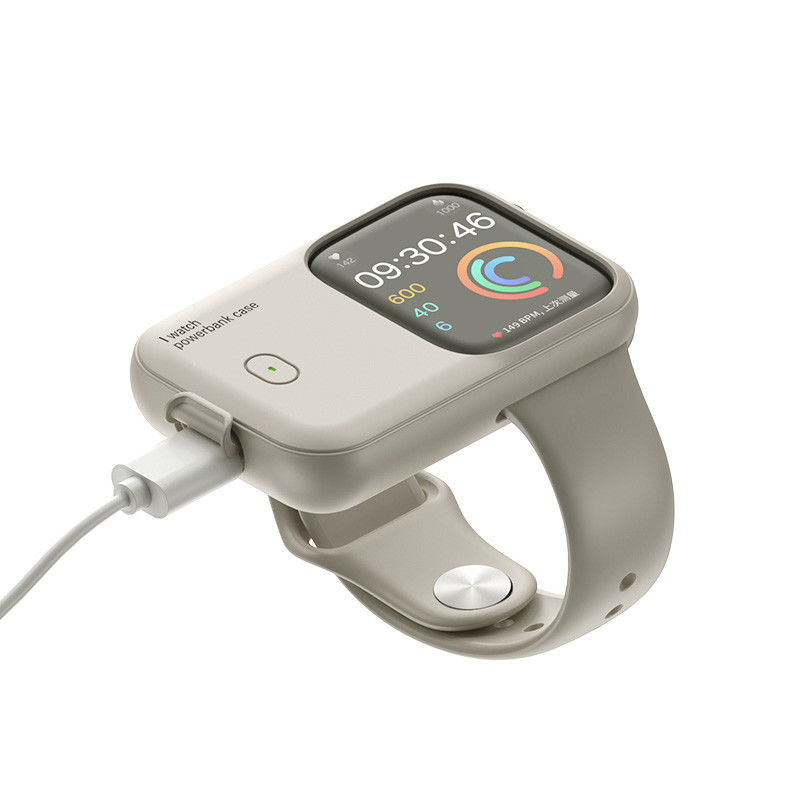 Lithium Ion Polymer Battery Magnetic Wireless Charging Portable Power Bank For Apple Watch