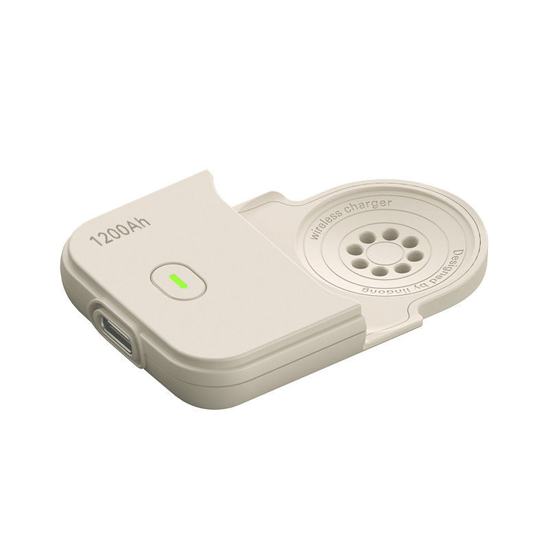 Lithium Ion Polymer Battery Magnetic Wireless Charging Portable Power Bank For Apple Watch