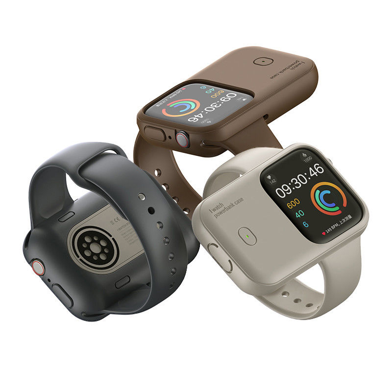 Lithium Ion Polymer Battery Magnetic Wireless Charging Portable Power Bank For Apple Watch