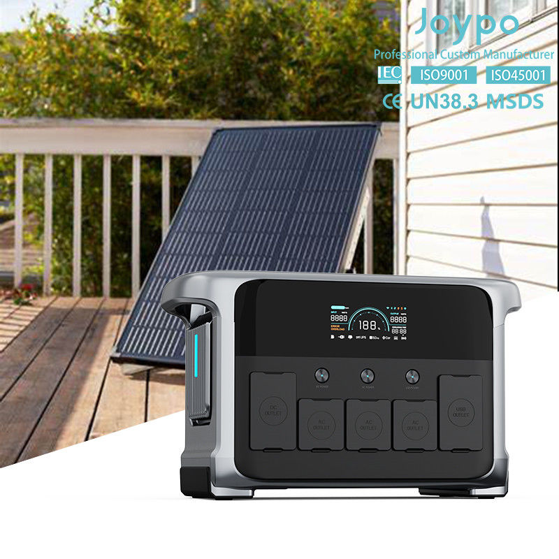 Solar Portable Generator 1200W 1152Wh Uninterruptible Power Supply For Home And Balcony