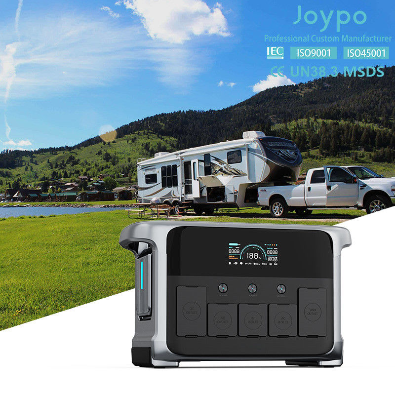 Portable Lithium Ion Battery Pack 1200W Solar Power For Outdoor Party And Camping
