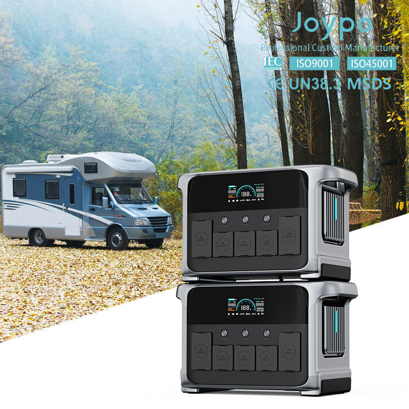 Rechargeable Portable Solar Powered Electric Generators 1200W For Van Travel And Party