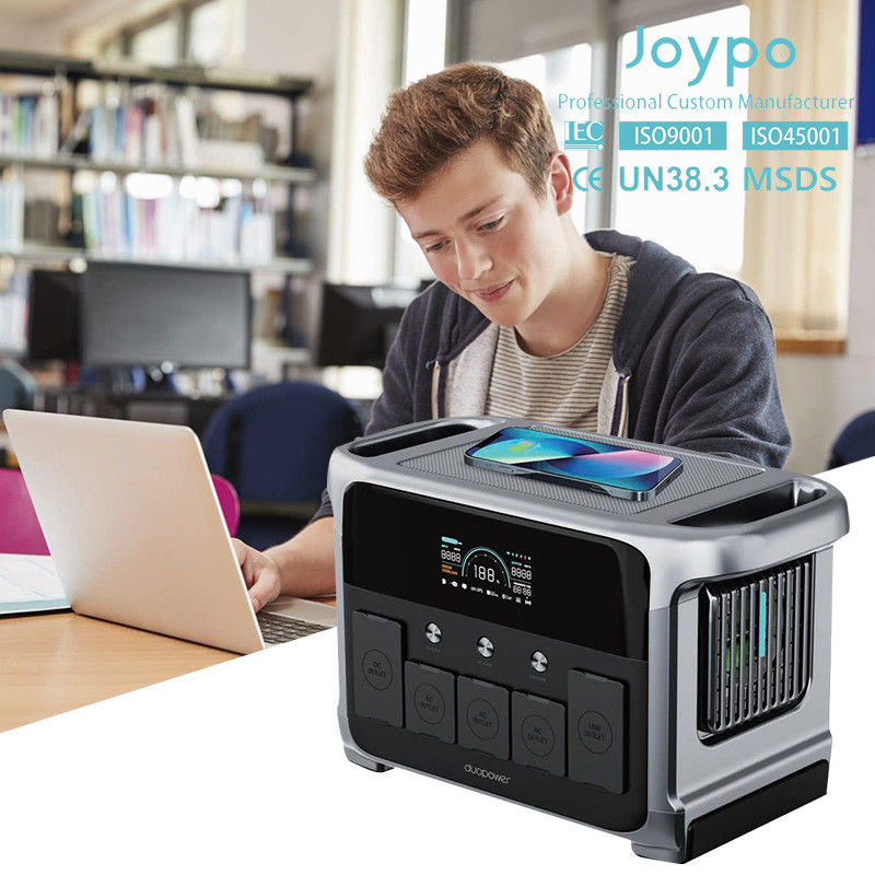 All In One Portable Battery Solar Backup System With Monitor And Control APP 1152Wh 45Ah 25.6V